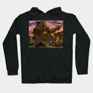 Amphibia scene Hoodie